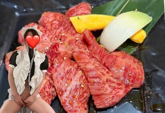 私とお肉どっち食べる？