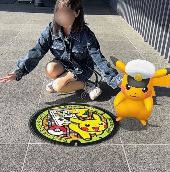 ポケモンマンホール♡