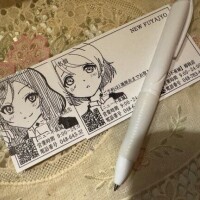 今日の名刺お絵描きの時間ですᝰ✍🏻