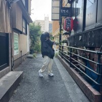 下北沢の路地裏にて