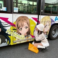 12-199.ラッピングバス♡