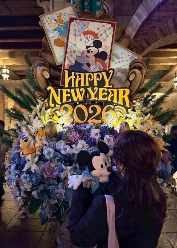 1-004.新年ディズニー行って来た♡