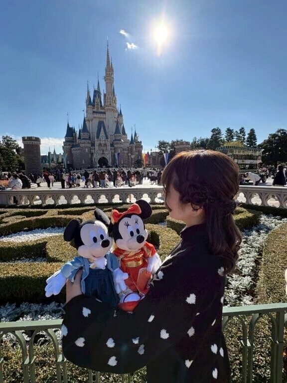 1-018.元旦ディズニー♡浴衣ぬい