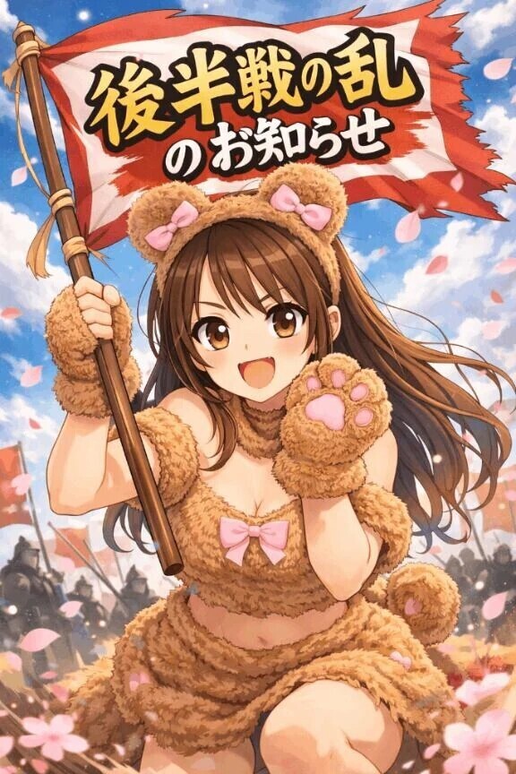 後半戦の乱のお知らせ〜本指名様の乱〜🚩