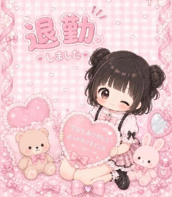 退勤♡完売