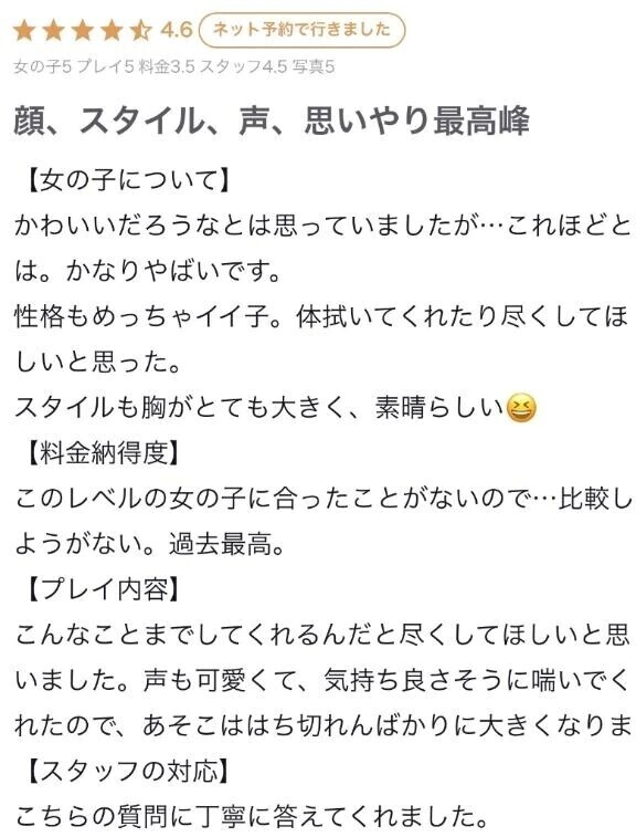 【お礼写メ日記】