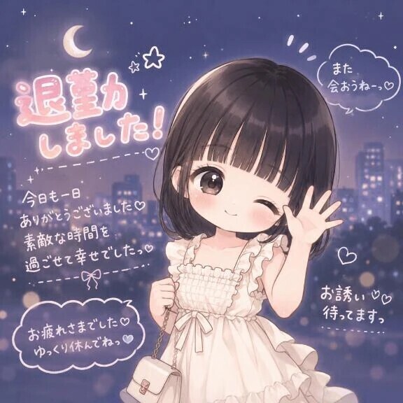 退勤♡完売