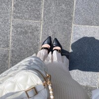 私服チラリ?