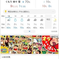 今雪降ってるの？！?????