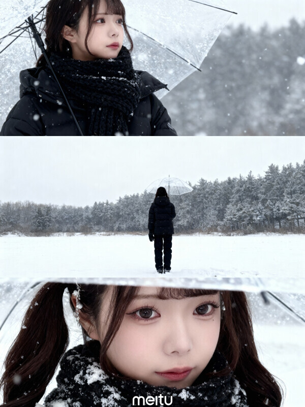 白い雪のプリンセス⛄️