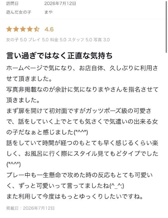 口コミありがとう