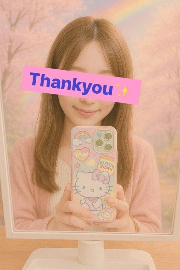 5.お礼だよ♡
