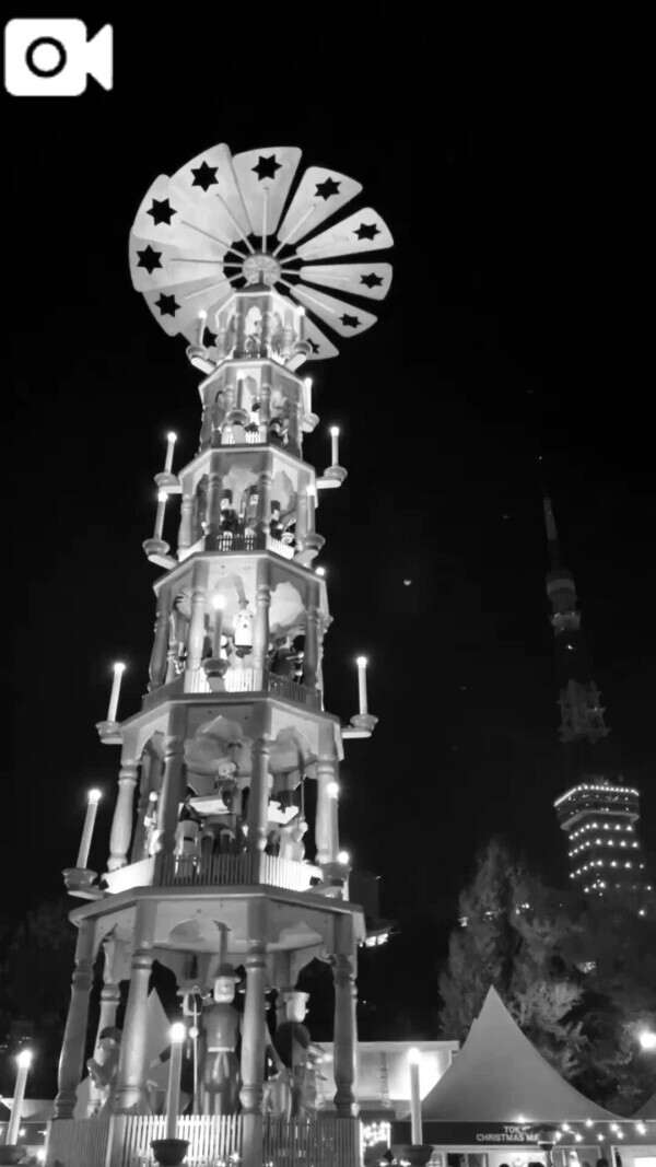 クリスマスマーケット。