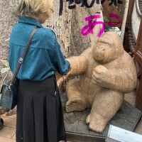 植物に囲まれた◎