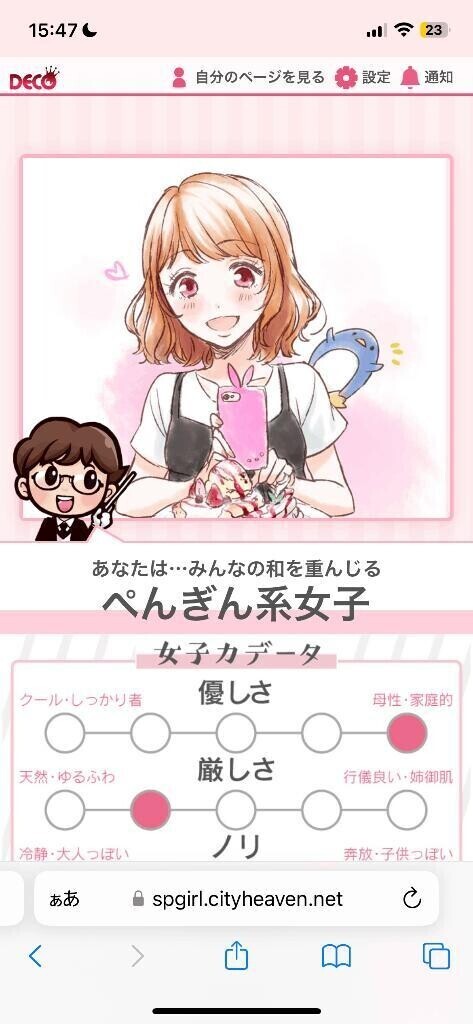 アニマル診断してみたよ❕