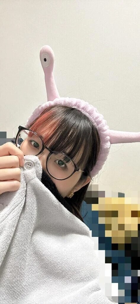 寄生されたみたい(笑)