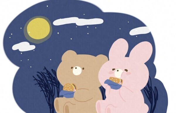 9月もよろしくねっ🐇🌕♡