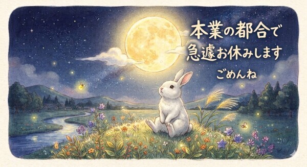 本日おやすみです🙇🏻‍♀️💧‬