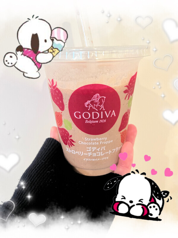 この前言ってたやつ！🍓🍫