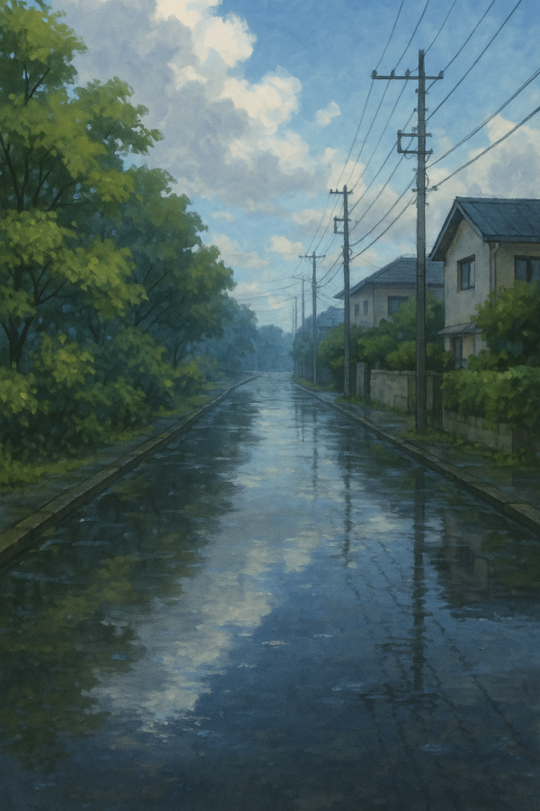 雨の日の月曜日☔️