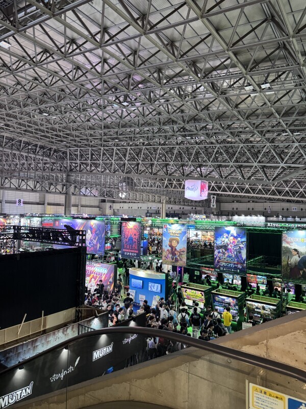 TGSの余韻とともに出勤🎮✨