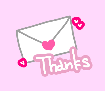 (⑉•ᴗ•⑉)Thanks❤︎"