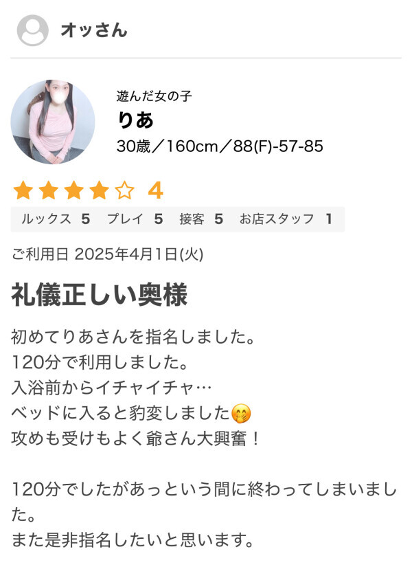 お礼日記