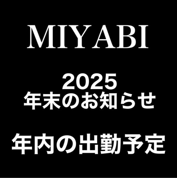 年内はあと4日間