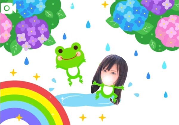 🐸今日も☔️