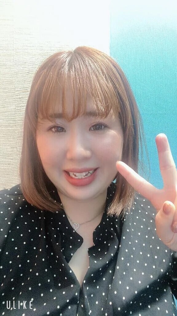 笑ってみました😆