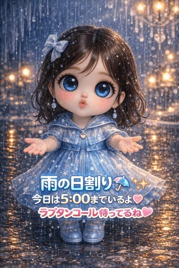 本日5時まで💕