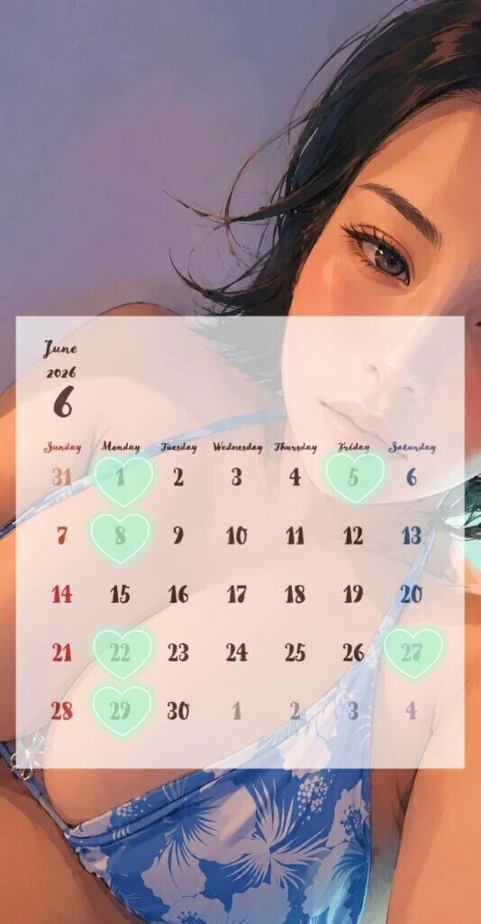6月の予定🤍