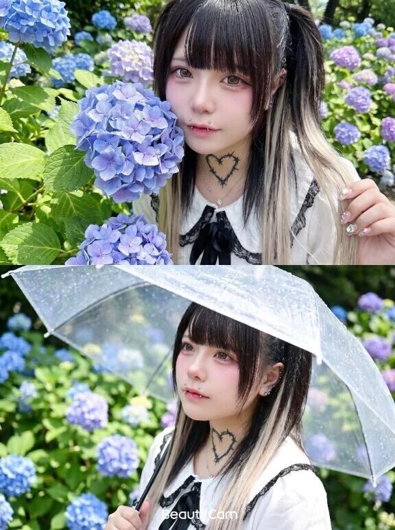 紫陽花…️🩵