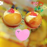 桃の存在感🍑