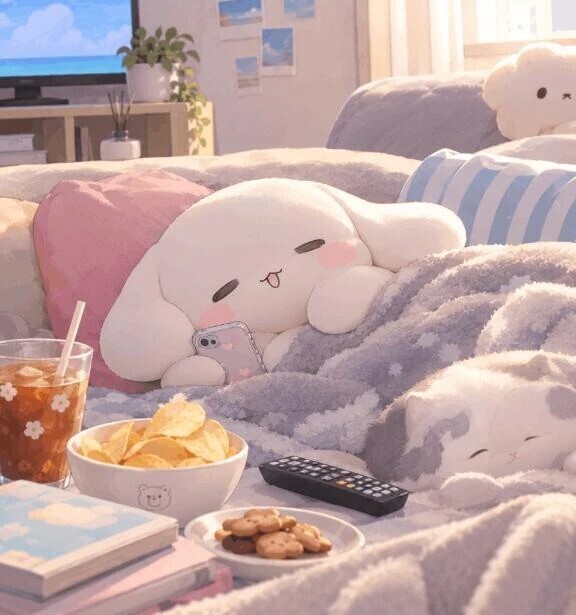 今日は、さえ充電中🪫