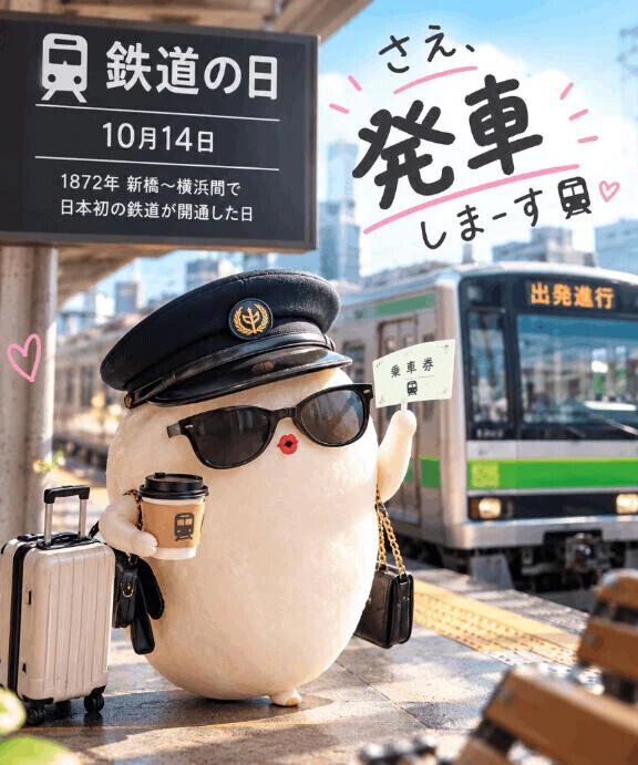 さえ、発車しまーす🚃笑