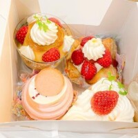 いちごスイーツは見た目がかわゆい🍓