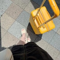 到着しました👀💕
