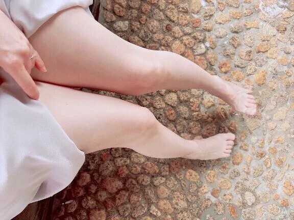 久しぶりの足湯で心もぽかぽか🫶🏻