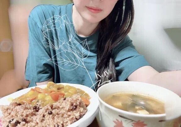 初の🥄_( ˙꒳​˙ _ )ﾒｼｯ