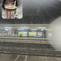 ❄️雪とのあとカフェラテ☕️