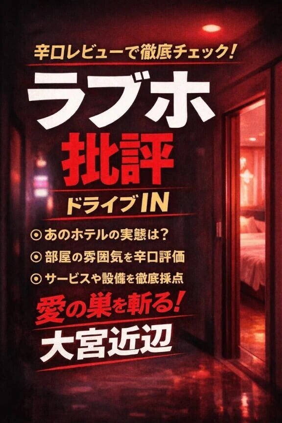 【大宮近辺】ラブホ批評②