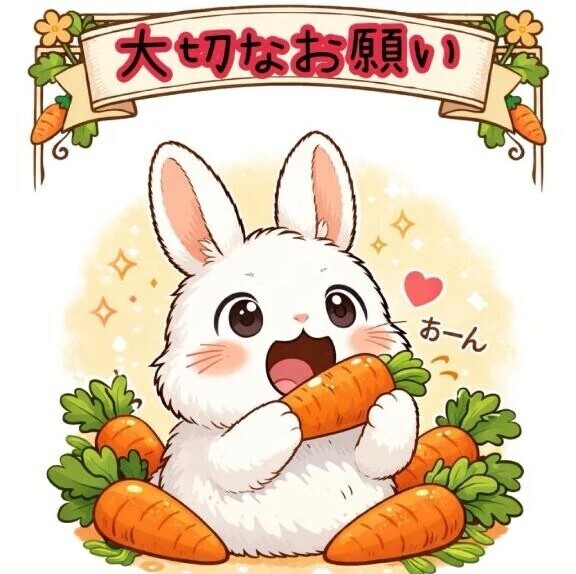 大切なお願い