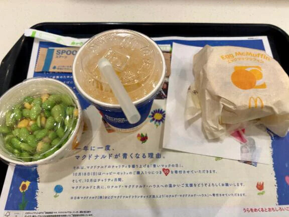 29日16時up🌟🌟🌟ハッピーセットは朝ご飯にちょうど良いって気付いたよ🍔🎶