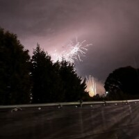 今から大雨が降ります。必ず降ります。30分以内には。