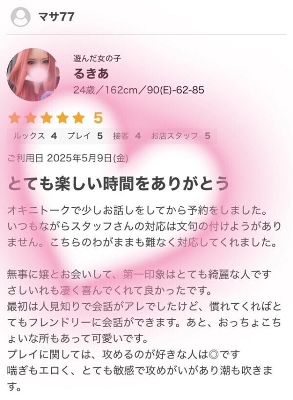 口コミありがとう🦋