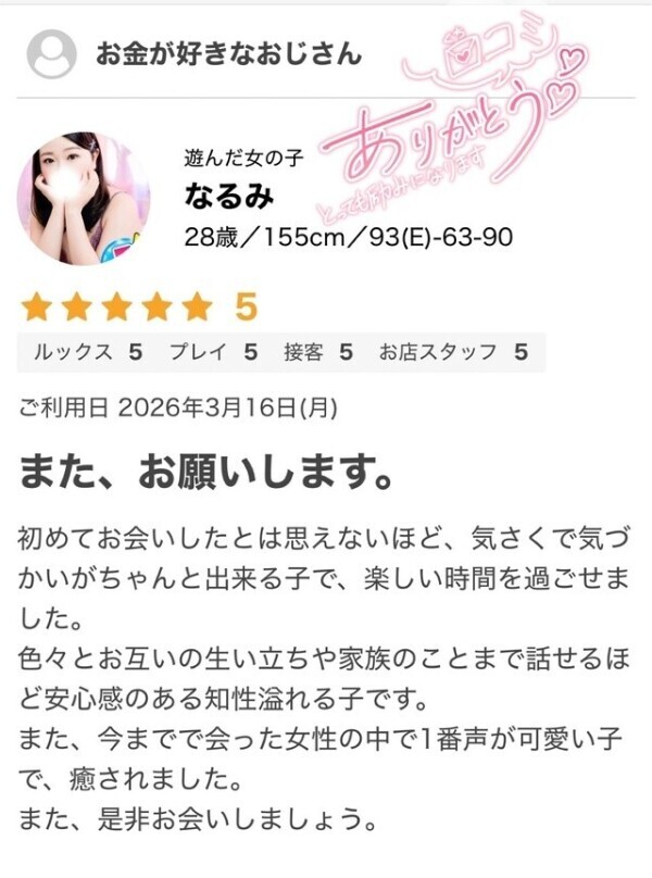 口コミありがとう☺️💕