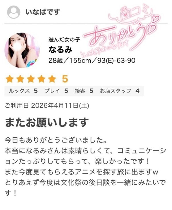 口コミありがとう💌💕