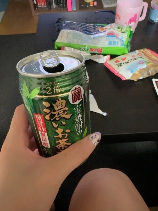 飲んでましゅ😍🥺