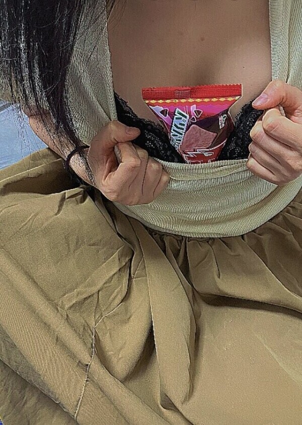 おっぱいが喜んでるよ